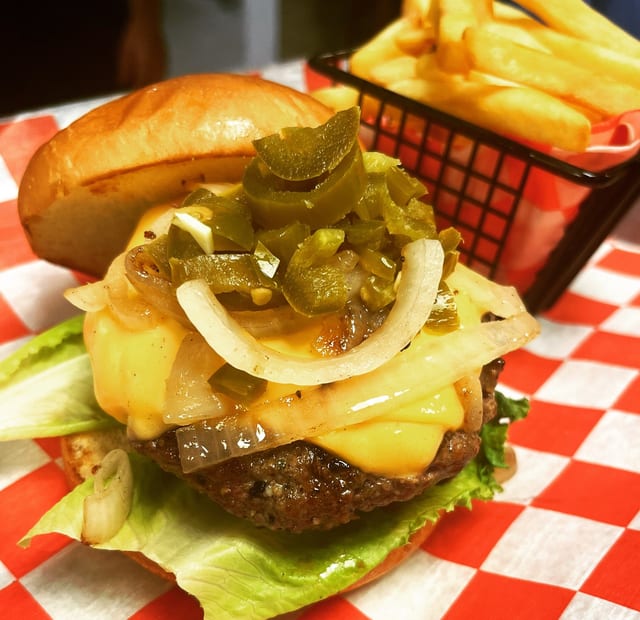 Jalapeno Burger.